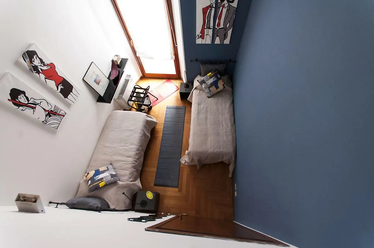 Fancy Blue Duomo Duplex Apartement Milão 0*,