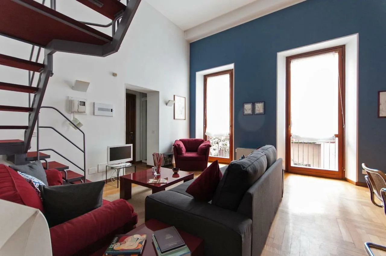 Fancy Blue Duomo Duplex Apartement Milão Itália